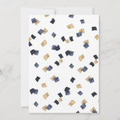 Leuke kleuterschool afstudeerfeest uitnodiging (Achterkant)