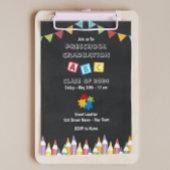 Leuke kleuterschool Afstuderen uitnodiging