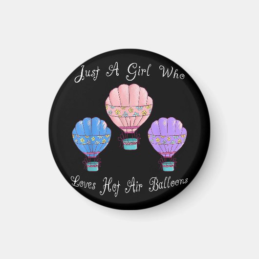 Leuke Knuffel Heet Luchtballon Magneet (Voorkant)