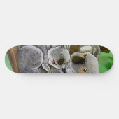 Leuke Koala en Baby Persoonlijk Skateboard (Horizontaal)
