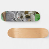 Leuke Koala en Baby Persoonlijk Skateboard (Horizontaal)