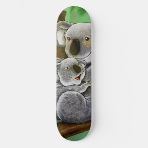 Leuke Koala en Baby Persoonlijk Skateboard