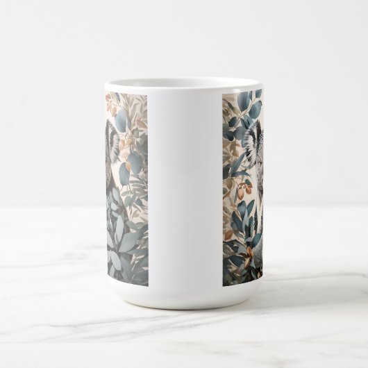 Leuke koala eucalyptus bladeren koffiemok (Center)