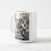 Leuke koala eucalyptus bladeren koffiemok (Voorkant links)