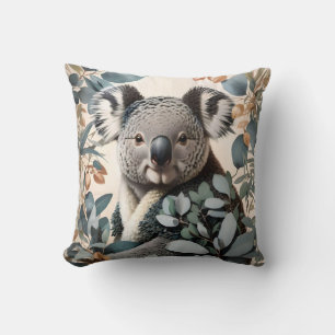 Leuke koala eucalyptus bladeren kussen