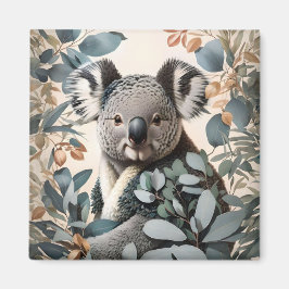 Leuke koala eucalyptus bladeren magneet