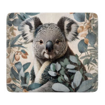 Leuke koala eucalyptus bladeren
