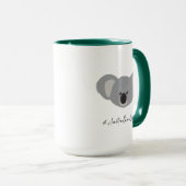 leuke koala illustratie Australië liefde Mok (Voorkant rechts)