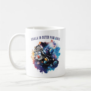 Leuke Koala in Outer Paw-sace, Koala Astronaut Koffiemok