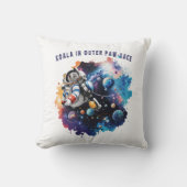 Leuke Koala in Outer Paw-sace, Koala Astronaut Kussen (Voorkant)