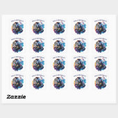 Leuke Koala in Outer Paw-sace, Koala Astronaut Vierkante Sticker (Vel)