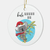 leuke koala-kerstkaart bij la Australia Keramisch Ornament (Links)