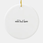 leuke koala-kerstkaart bij la Australia Keramisch Ornament (Achterkant)