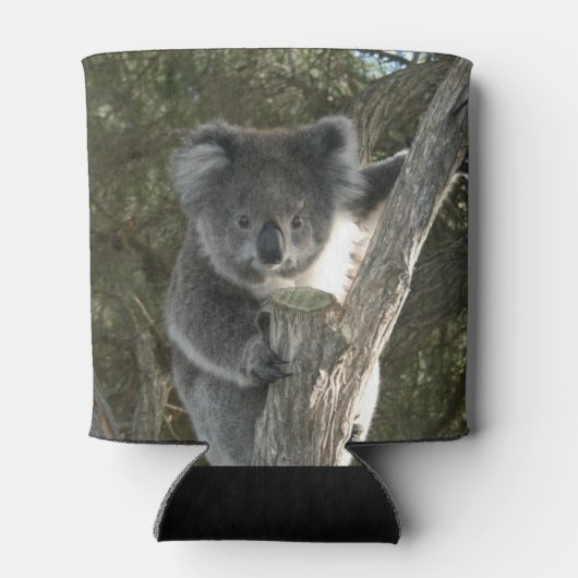 Leuke Koala Klimmen Een Boomboom Koelbox Blikjeskoeler (Achterkant)