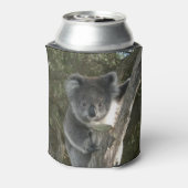 Leuke Koala Klimmen Een Boomboom Koelbox Blikjeskoeler (Blikje Achterkant)