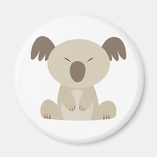 Leuke Koala magneet (Voorkant)