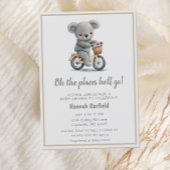 Leuke Koala Plaatsen Hij zal gaan Baby shower Kaart