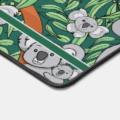 Leuke Koala's Personaliseer Groen Bureaumat (Hoek)