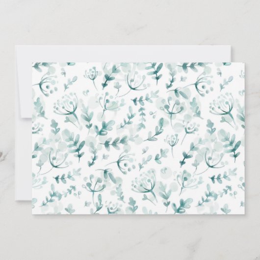 Leuke Koe Boho Floral Tweede Verjaardag Kaart (Achterkant)