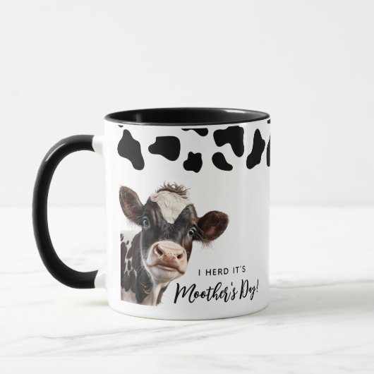 Leuke Koe 'Ik hoorde dat het Moederdag is' Moeder Mok (Links)