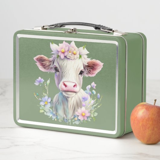 Leuke Koe in de zonnige dag (In situ)