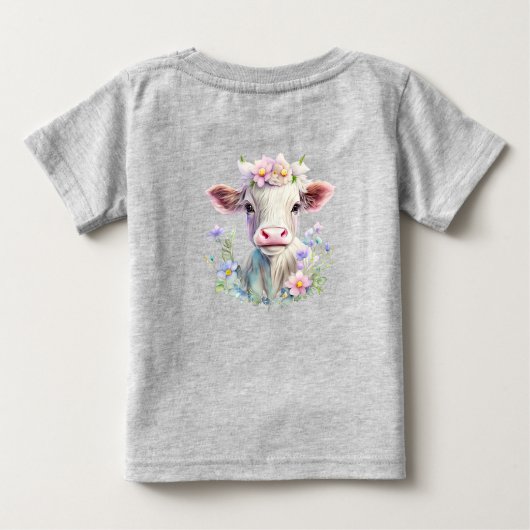 Leuke Koe in de zonnige dag (Achterkant)