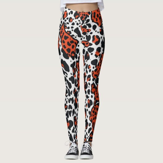 leuke koe  leggings (Voorkant)