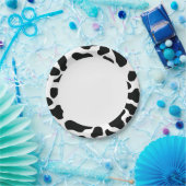 Leuke Koeienhuid Verjaardag Papieren Bordje (Feest)