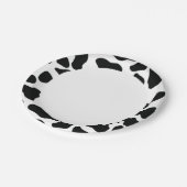 Leuke Koeienhuid Verjaardag Papieren Bordje (Gekanteld)