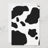 Leuke Koeienprint Persoonlijke Heilige Koe Kinderv Kaart (Achterkant)