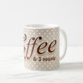 leuke koffie quote op poka - punten koffiemok (Voorkant rechts)