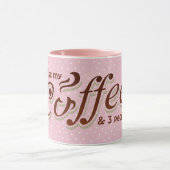 leuke koffie quote op poka - punten mok (Midden)