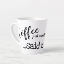 Leuke koffie verslaafde Elegant