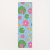 Leuke Koi Visvijver Fitness Meditatie Yoga Yogamat (Voorkant)