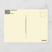 Leuke Kokeshi Doll, Postcrossing Briefkaart (Achterkant)