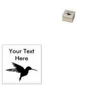 Leuke kolibrie rubberen stempels (Gestempeld)