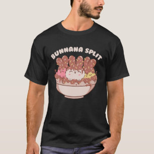 Leuke konijn ijs smaken ijs kom rabbijn t-shirt