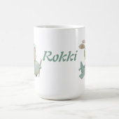 Leuke konijnenpiloot in een helm koffiemok (Center)