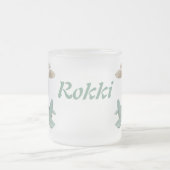 Leuke konijnenpiloot in een helm matglas koffiemok (Center)