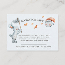 Leuke konijntje sterren regenboog luier rafel informatiekaartje