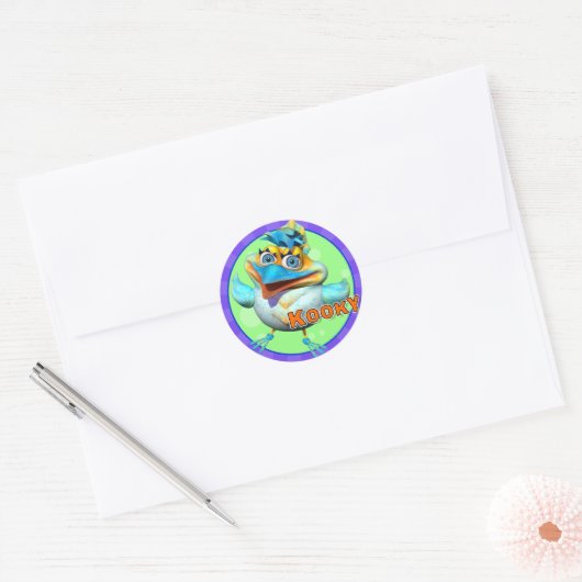 Leuke Kooky Bird Stickers (Envelop)