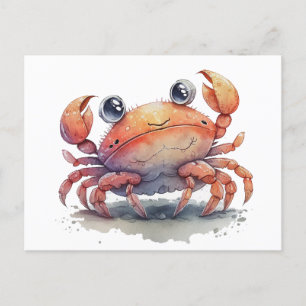 Leuke krab Briefkaart