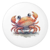 Leuke krab keramische knop (Voorkant)