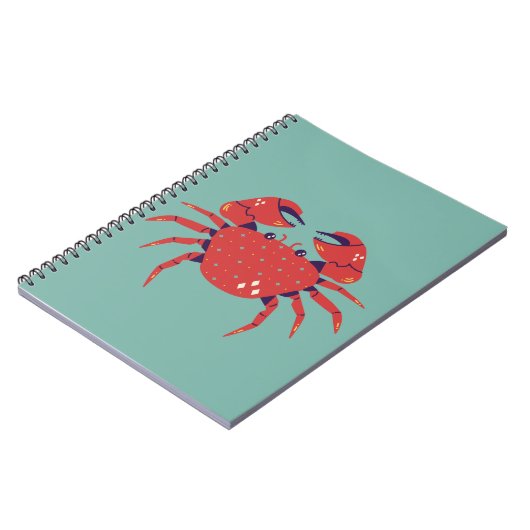 Leuke krab Notitieboek (Linkerzijde)