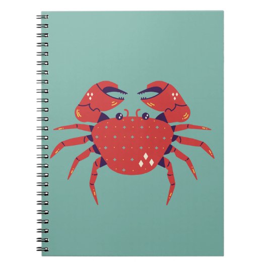 Leuke krab Notitieboek (Voorkant)