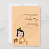 Leuke Krishna kaart voor verjaardag - Krishna kuns (Voorkant)