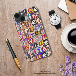 Leuke kunstzinnige straat kunstwerk Graffiti Uniek Case-Mate iPhone Case