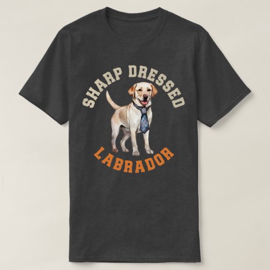 Leuke labrador hond 1 t-shirt (Design voorkant)
