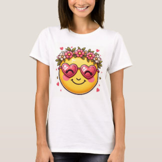 Leuke lachende emoji t-shirt