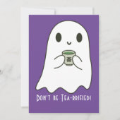 Leuke lachende geest & Japanse thee Kanji Blank Kaart (Voorkant)